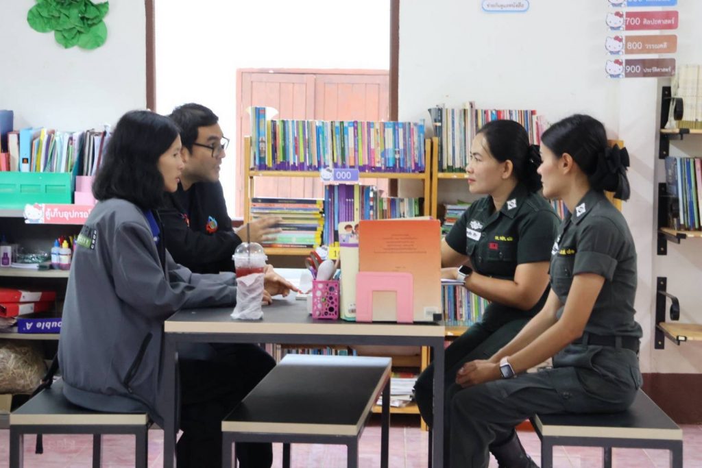 ลงพื้นที่นิเทศติดตามโรงเรียน ตชด.