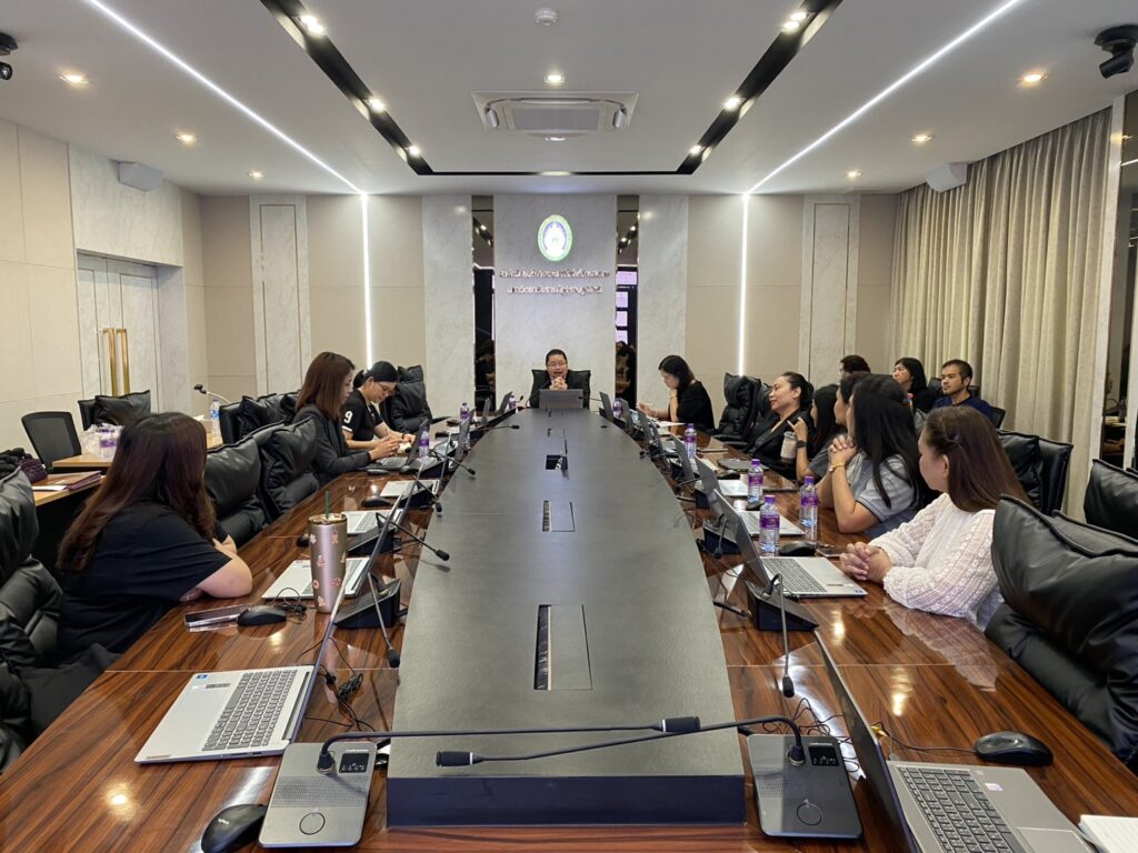 ศูนย์นวัตกรรมฯ ร่วมประชุมจัดทำรายวิชาออนไลน์ MOOC GED1003 ธุรกิจสตาร์ทอัพ