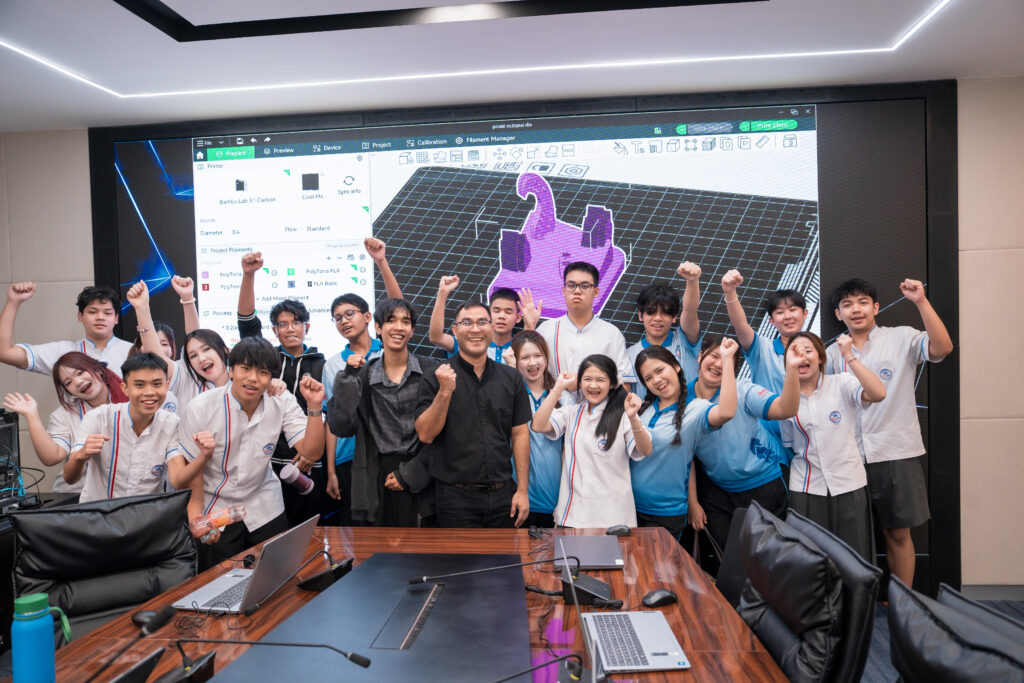 ศูนย์นวัตกรรมและเทคโนโลยีดิจิทัล มรส. ร่วมถ่ายทอดองค์ความรู้ด้านการออกแบบ 3D ในโครงการ EBL 1/2026 ของโรงเรียนสาธิต มรส.