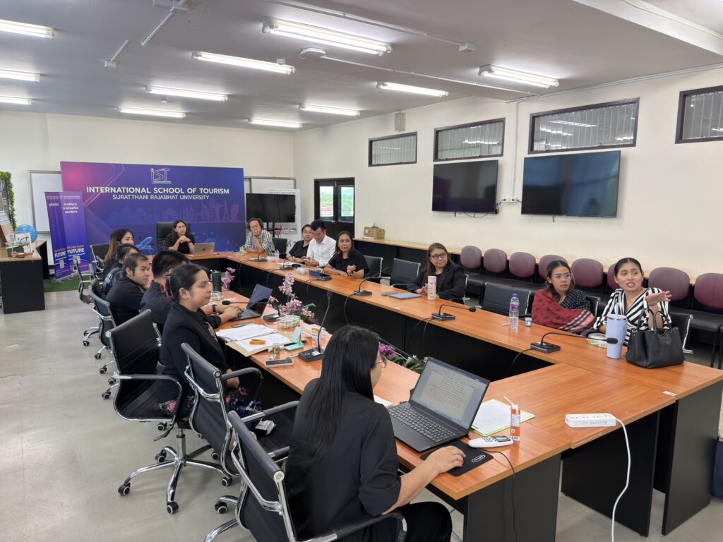 ศูนย์นวัตกรรมและเทคโนโลยีดิจิทัล ร่วมประชุมกับวิทยาลัยนานาชาติการท่องเที่ยว ขับเคลื่อนการพัฒนารายวิชา MOOC
